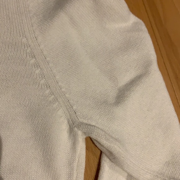 NWOT/New Girl’s Children’s Place White Pearl Knit Button Up Cardigan-size16 - Picture 15 of 17